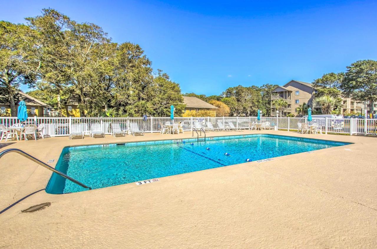 Myrtle Beach Condo With Balcony Walk To Beach! Luaran gambar