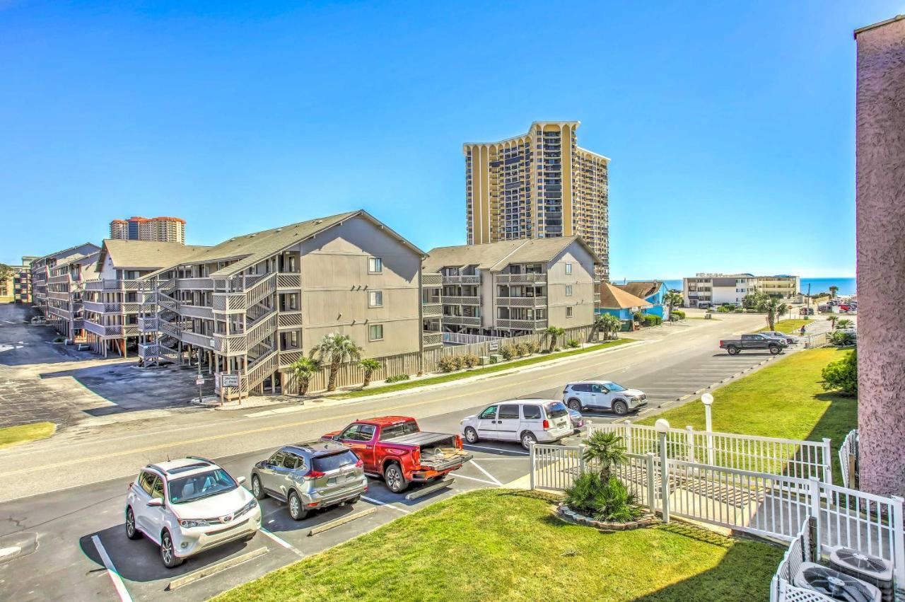 Myrtle Beach Condo With Balcony Walk To Beach! Luaran gambar